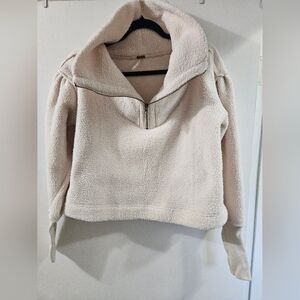 Free People Poppy Pullover In Champagne Dreams